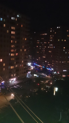 Outside