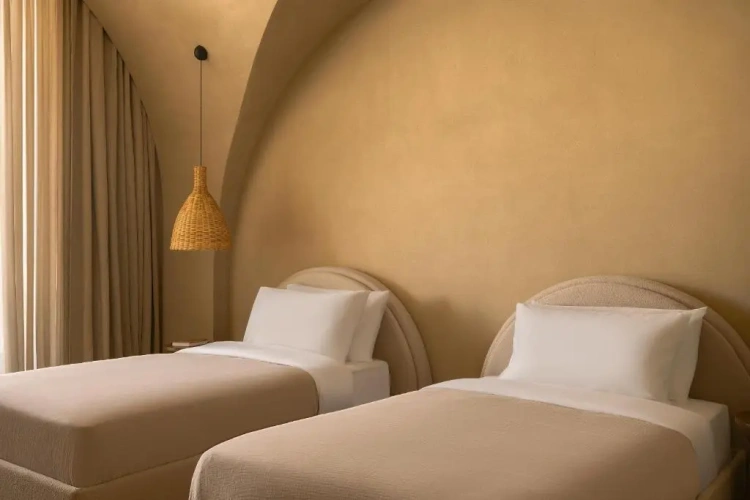 Standard Twin room with mountain view