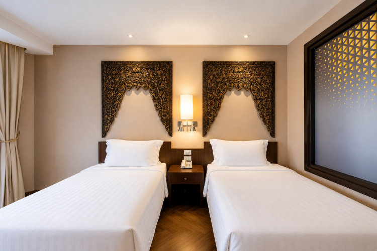 Deluxe Double room with partial sea view