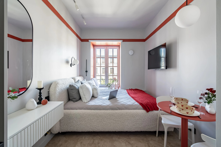 Фотография номера квартиры Апартаменты В центре событий - студия на Лиговском проспекте