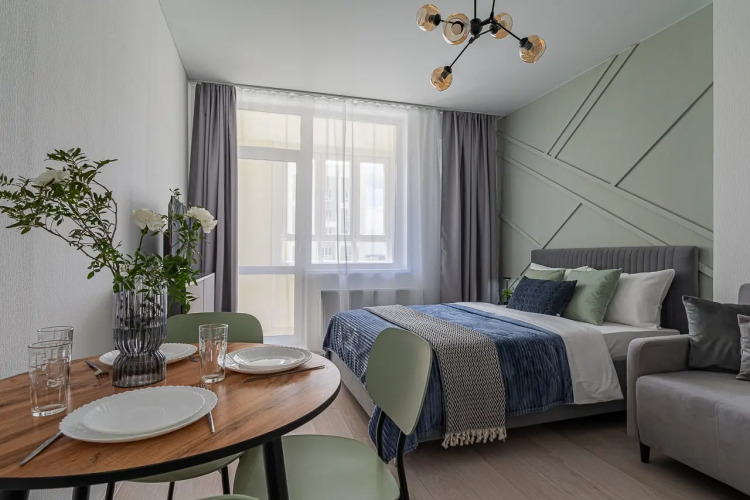 Фотография номера квартиры Квартира-студия на 22 этаже