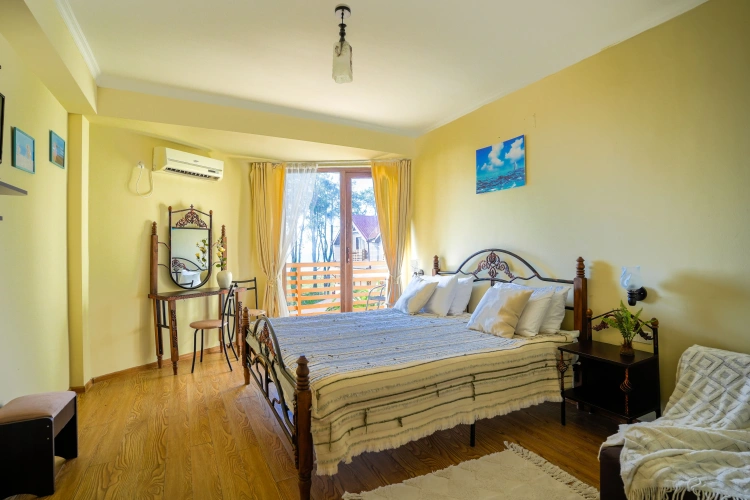 Deluxe Double room with balcony and with sea view