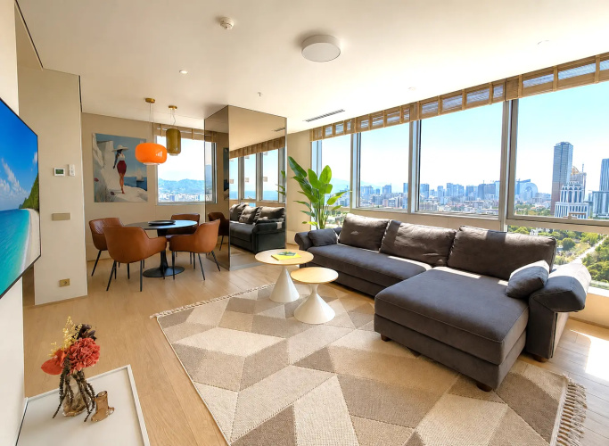 2 Bedrooms Premium Apartment with sea view
