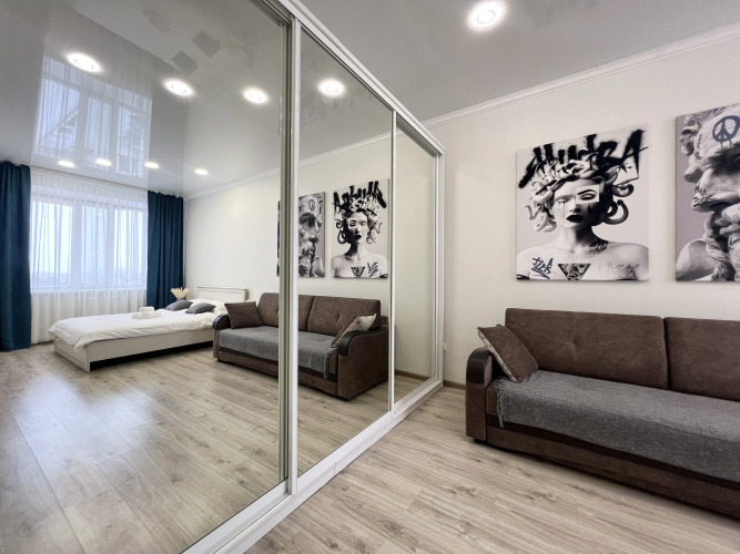 Фотография номера квартиры Квартира Стильная в новом доме