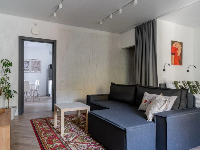 Фотография номера квартиры Апартаменты Smorodina 3 от сети Good vibes apartments