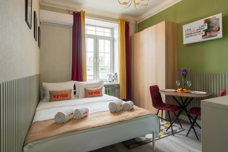 Фотография номера квартиры Апартаменты KeyGo #1010 Студия рядом с метро Окружная