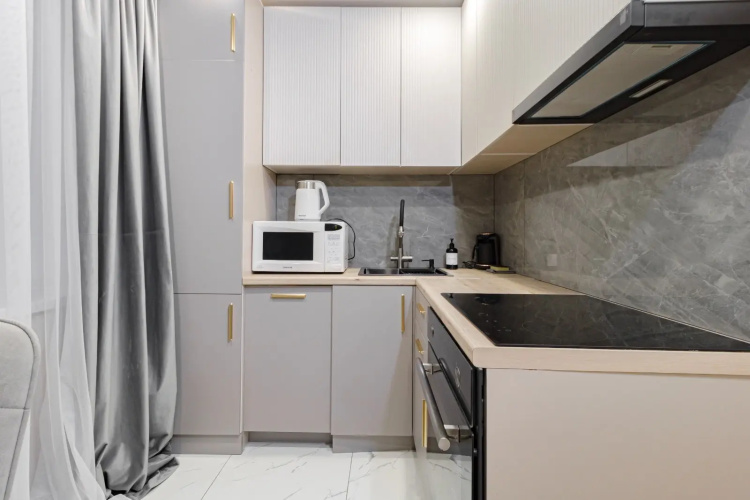 Dvukhkomnatnaya Sovremennym Remontom Flat