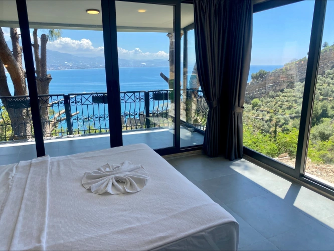 Deluxe Double room with balcony and with view