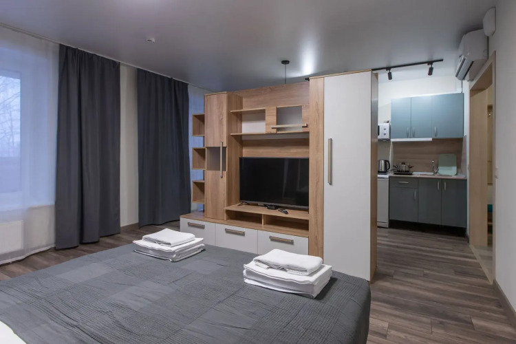 Фотография номера апарт отеля Тетрис