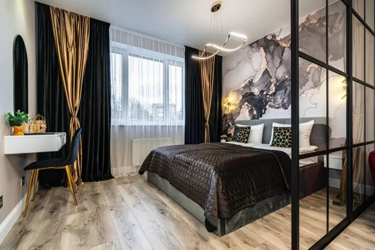 Фотография номера квартиры Апартаменты Crown39 - Strela - 2к №106: 71 м2, 2 этаж из 13