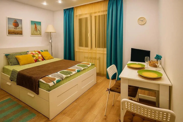 Фотография номера квартиры Квартира Уютная студия рядом аэропорт