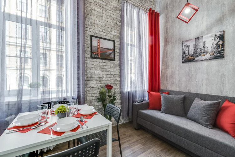 Фотография номера квартиры Апартаменты 4 у Невского проспекта и Казанского собора (К24)