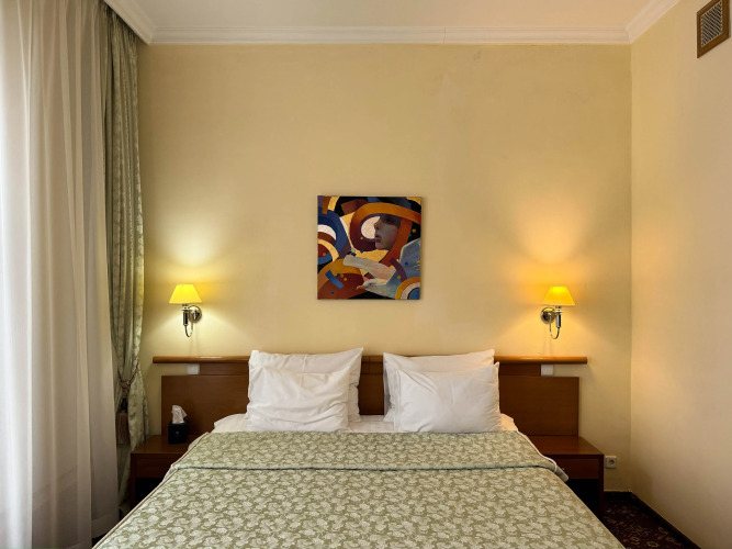 Двухместный номер Супериор двуспальная кровать