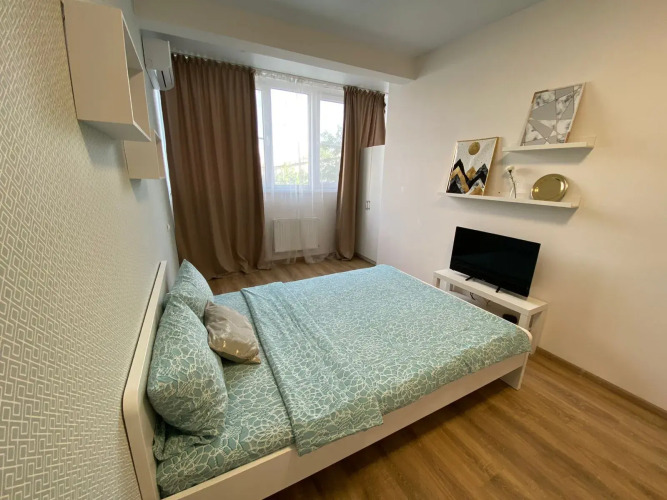 Фотография номера квартиры Апартаменты Квартира-студия Кореновская 2 к 4 №1