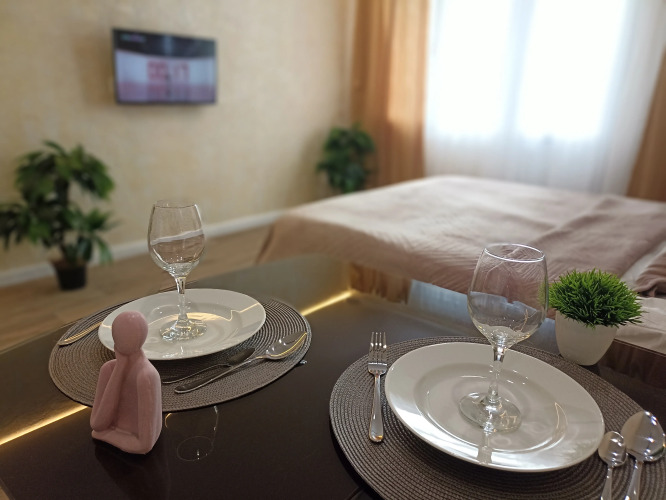 Фотография номера квартиры Апартаменты у ТЦ Евроленд сети «Все в гости»