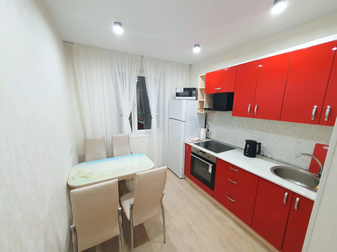 Фотография номера квартиры Апартаменты Уютные апартаменты в МАЛИНОВКЕ