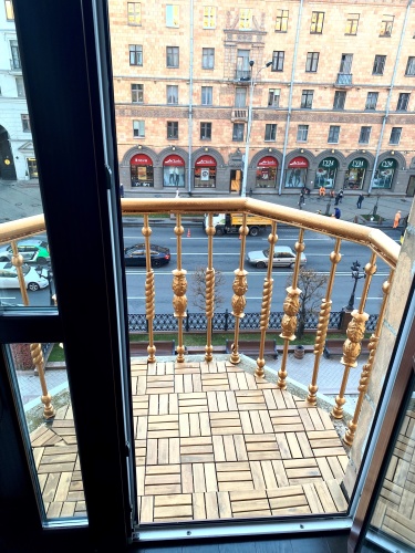 Outside