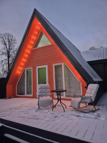 Фотография номера Коттеджа Частный дом Ретро с Джакузи и Баней на дровах