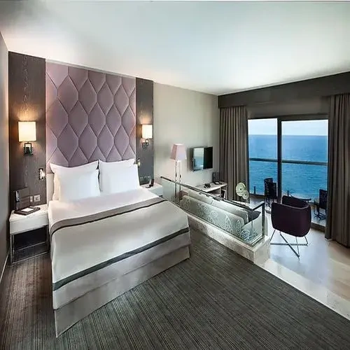 Deluxe Double room with balcony and with sea view