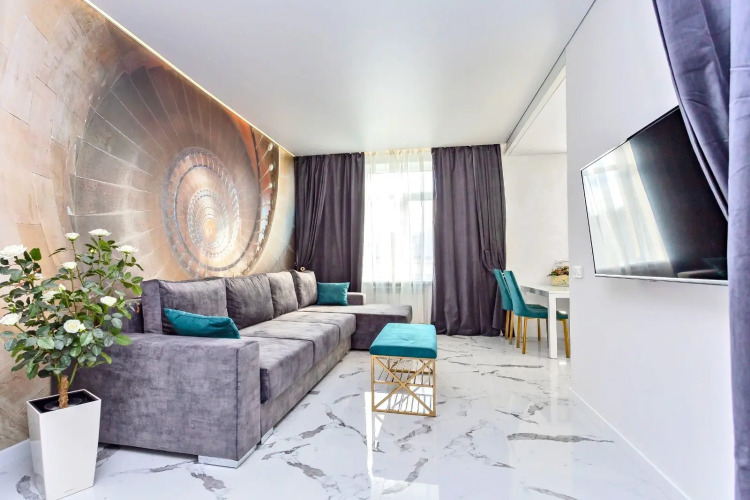 Фотография номера квартиры Апартаменты Люксовые апартаменты с 2 спальнями на Карла Маркса