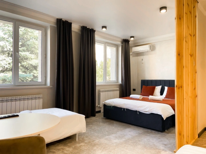 Superior Quadruple room with view