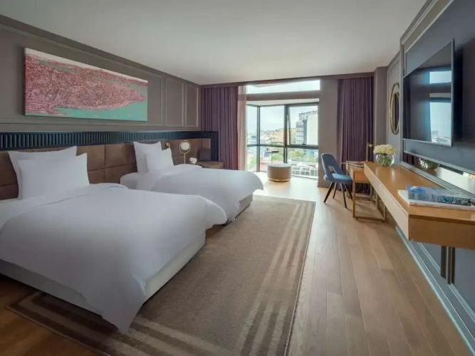 Luxury Twin room with Bosphorus view