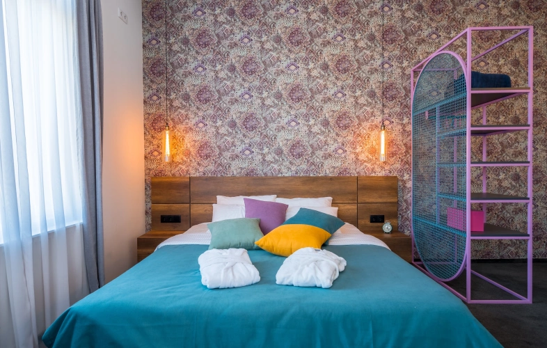 Deluxe Double room with balcony and with view