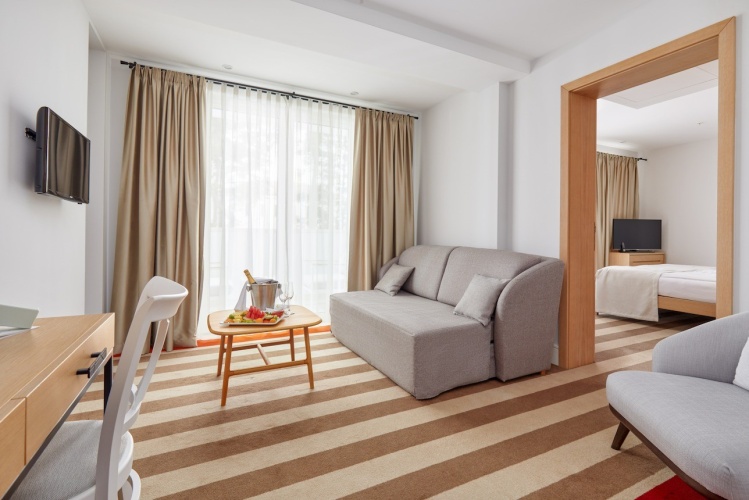 Deluxe Double Suite with park view