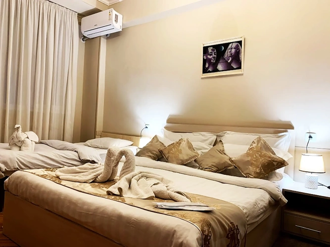 Economy Double room with balcony and with view