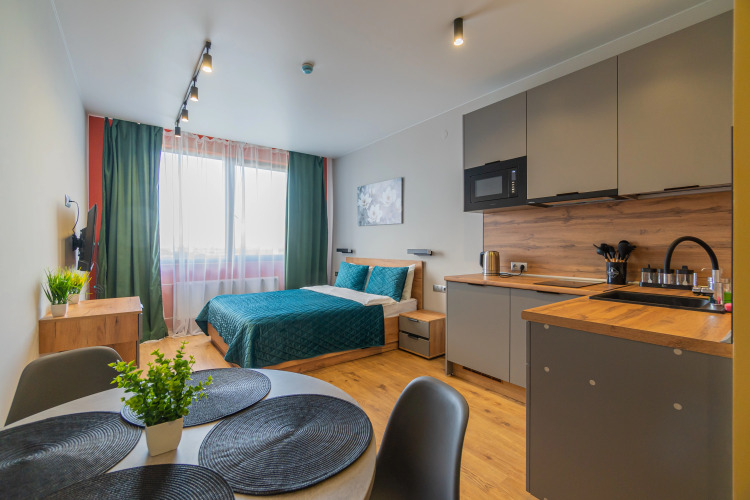 Фотография номера квартиры Апартаменты Делюкс SalutApart 5