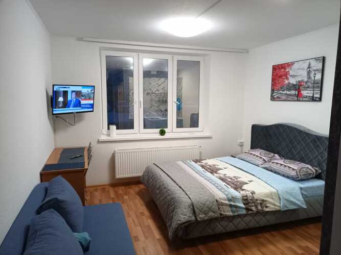 Фотография номера квартиры Апартаменты UyutnoEKB на улице Краснолесья 2