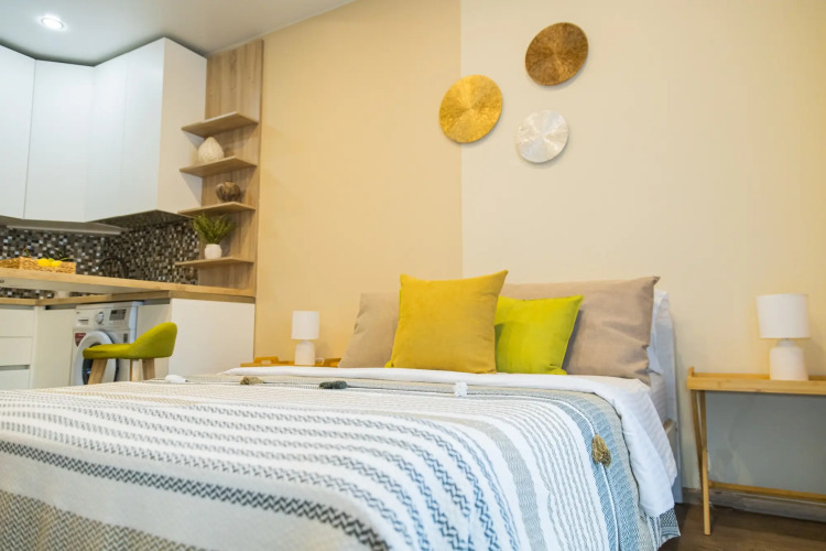 Фотография номера квартиры Квартира Комфортная и уютная студия Оливия