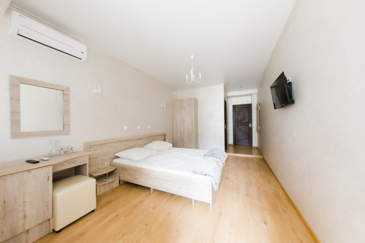 Standard Twin room with balcony and with city view