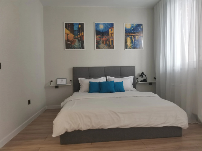 Фотография номера квартиры Квартира Студия Атмосферная в Новом Районе