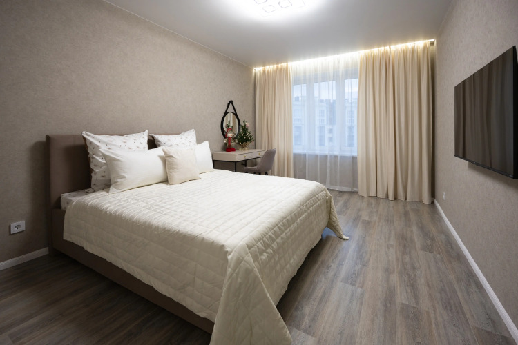 Фотография номера квартиры LovelyHome39|Двухкомнатные апартаменты  с мастер-спальней ЖК Созвездие в Зеленоградске