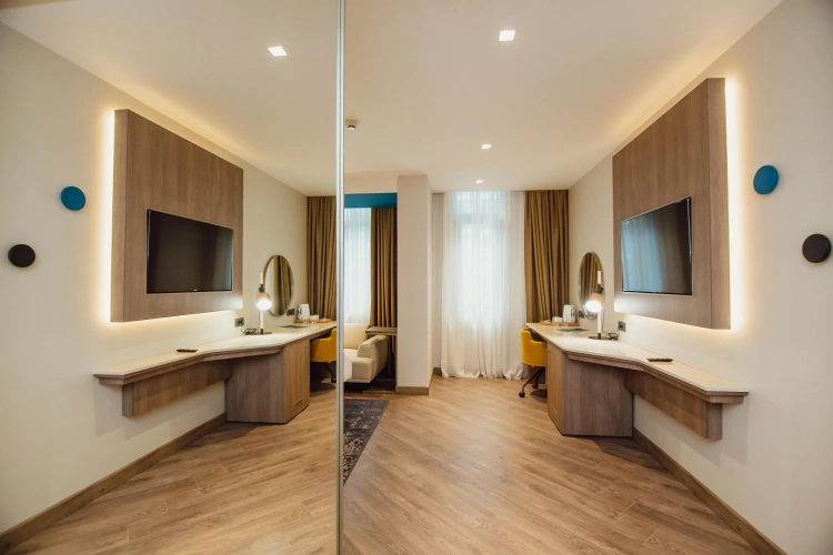 Premium Double room with balcony and with city view