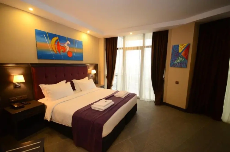 Deluxe Double room with balcony and with view