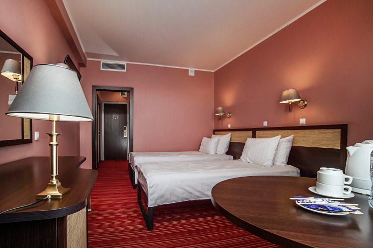 Двухместный номер Стандарт 2 отдельные кровати