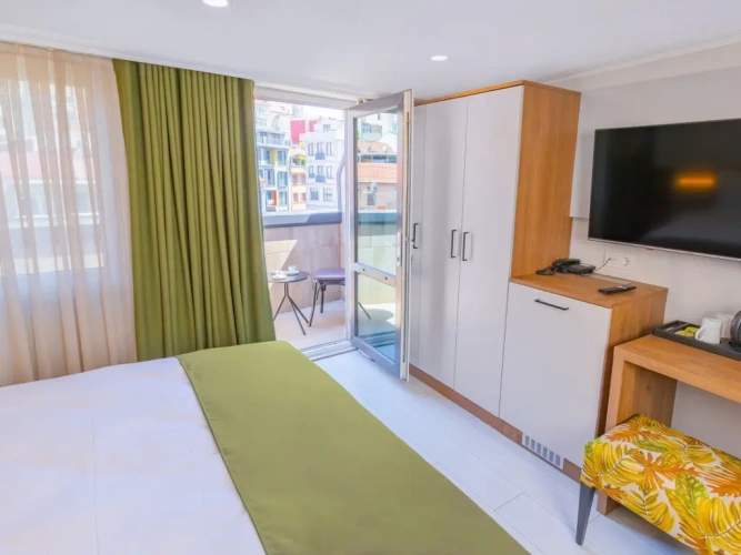 Superior Double room with balcony and with view