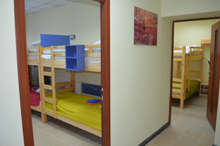 Bed in Dorm with view
