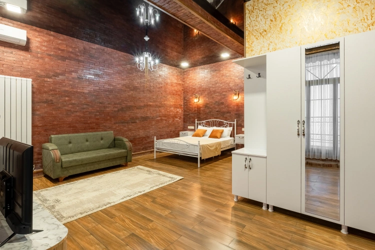 Deluxe Double room with balcony and with sea view