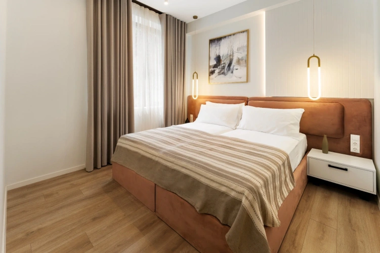 Standard Double room with balcony and with view