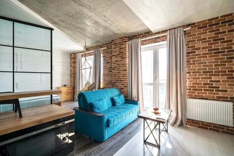 Vidovaya Stilnaya Loft Studiya Flat