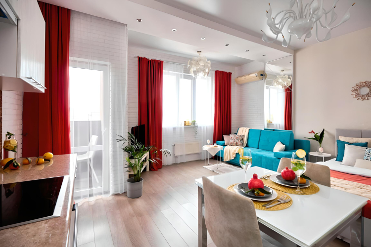 Фотография номера квартиры Апартаменты Небесный Отдых