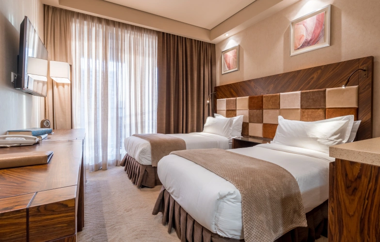 Standard Twin room with view