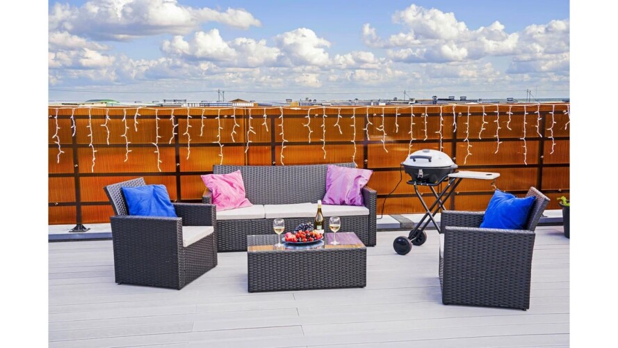 Фотография номера квартиры Апартаменты Стильная квартира с террасой на крыше в Пушкине