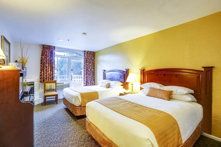 Deluxe Double room with balcony and with view