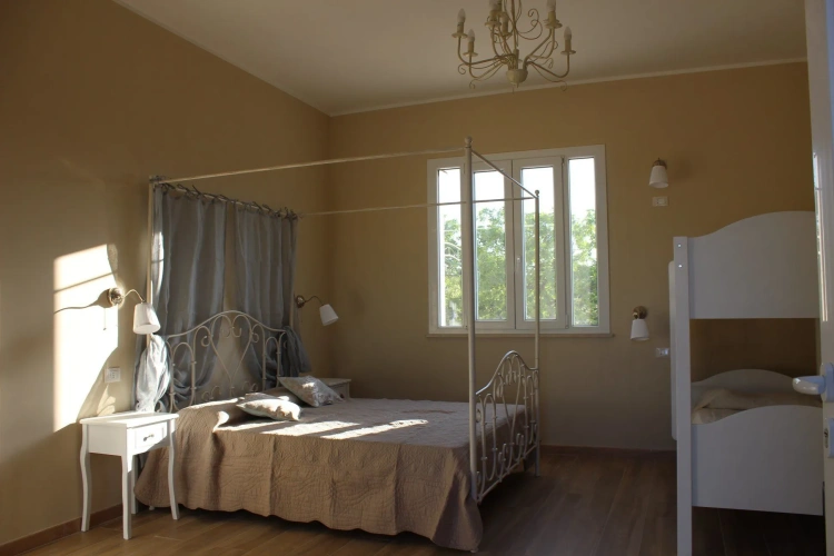 Standard Quadruple room with garden view
