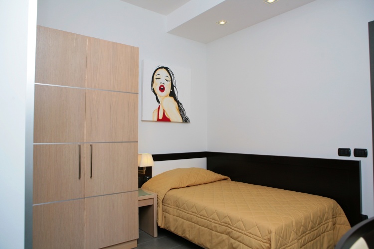 Standard Quadruple room with balcony and with view