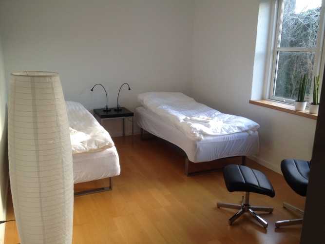 Standard Twin room with view